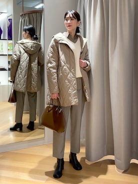 「BARNYARDSTORM（バンヤードストーム）のアイテム」を使った、みかさん（レディース・174cm）の秋コーディネート