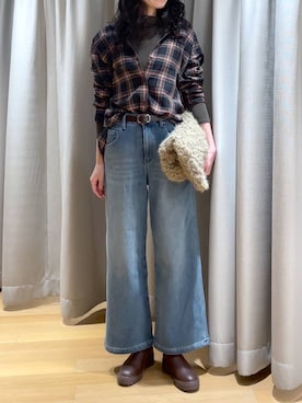 「アイテム（ハンドバッグ）」を使った、みかさん（レディース・174cm・30代）の秋コーディネート