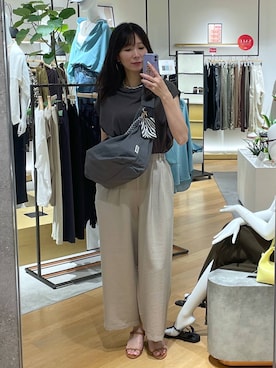 「アイテム（サンダル）」を使った、みかさん（レディース・174cm・30代）の夏コーディネート