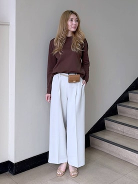 みかさん（レディース・174cm）の春コーディネート