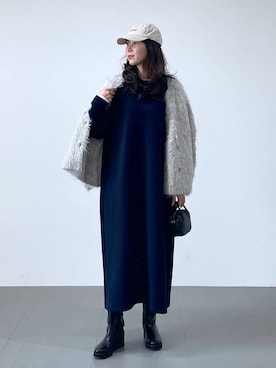 「アイテム（キャップ）」を使った、みかさん（レディース・174cm・30代）の夏コーディネート