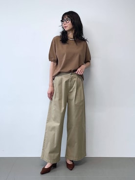 「アイテム（パンプス）」を使った、みかさん（レディース・174cm）の夏コーディネート