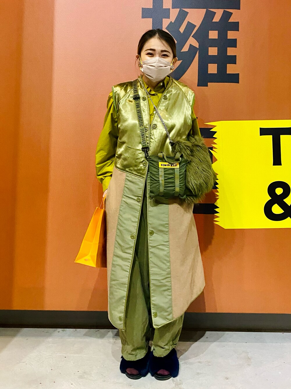 「UNIQLO U、UNIQLO、GU、HUMAN MADE、SENSE OF PLACE by URBAN RESEAR、SENSEOFPLACE」｜「ig: @menghan_のアイテム（その他、ホワイト系）」を使った、menghanさん（レディース・158cm）の春コーディネートの1枚目の写真
