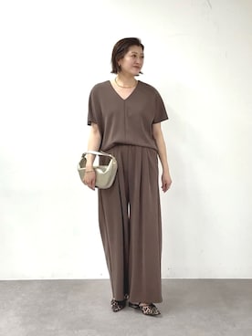 shihoさん（レディース・165cm）の春コーディネート