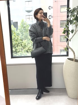 「アイテム（ワンピース/ドレス）」を使った、shihoさん（レディース・165cm・30代）の秋コーディネート