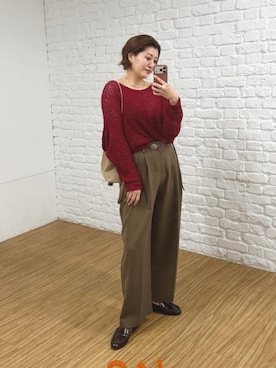 shihoさん(レディース・165cm)の秋コーディネート