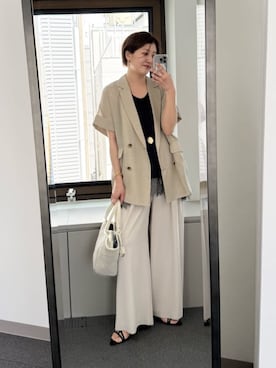 「通勤」｜shihoさん（レディース・165cm）の春コーディネート