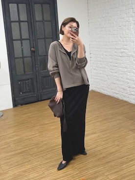 「スウェットコーデ」｜shihoさん（レディース・165cm）の秋コーディネート