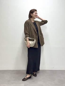 「RIVE DROITE（リヴドロワ）のアイテム」を使った、shihoさん（レディース・165cm）の春コーディネート