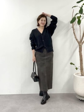 「アイテム（スカート）」を使った、shihoさん（レディース・165cm・30代）の秋コーディネート