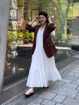 shihoさん（レディース・164cm）の春コーディネート