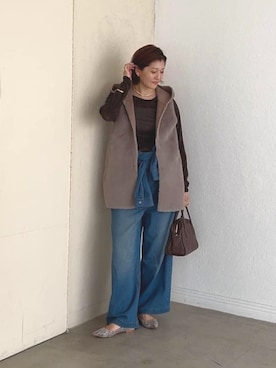 「アイテム（その他アウター）」を使った、shihoさん（レディース・165cm・30代）の夏コーディネート