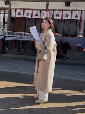 shihoさん（レディース・165cm）の冬コーディネート