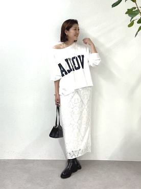 「アイテム（ハンドバッグ）」を使った、shihoさん（レディース・165cm・30代）の秋コーディネート