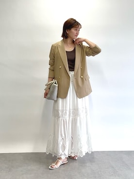 shihoさん（レディース・165cm）の春コーディネート