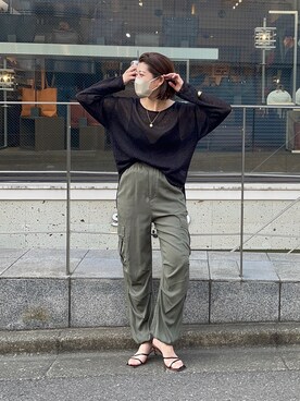 shihoさん（レディース・164cm）の春コーディネート