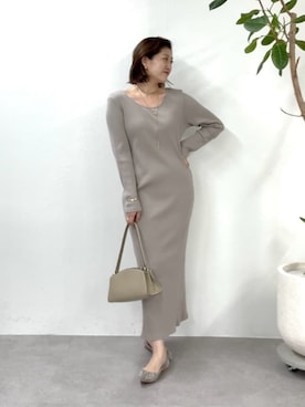 「アイテム（パンプス）」を使った、shihoさん（レディース・165cm）の秋コーディネート