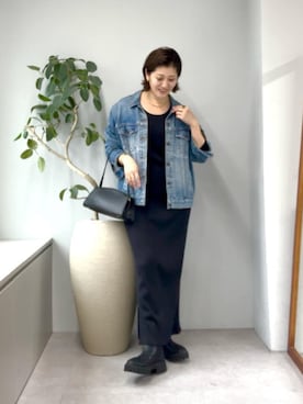 「アイテム（ワンピース/ドレス）」を使った、shihoさん（レディース・165cm・30代）の秋コーディネート