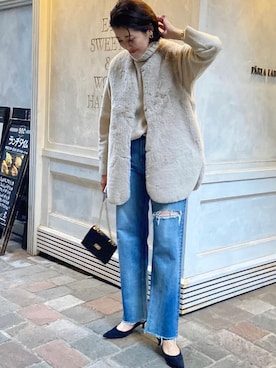 shihoさん（レディース・164cm）の冬コーディネート