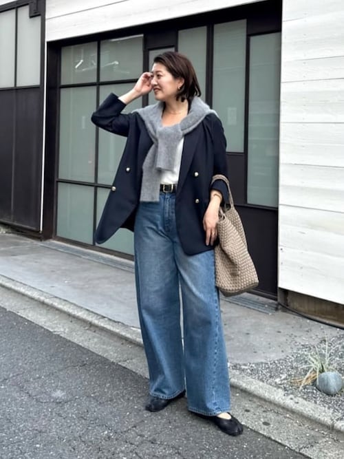 軽い着心地】ピーチツイルピークドラペルジャケット（テーラード