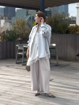 shihoさん（レディース・165cm）の春コーディネート