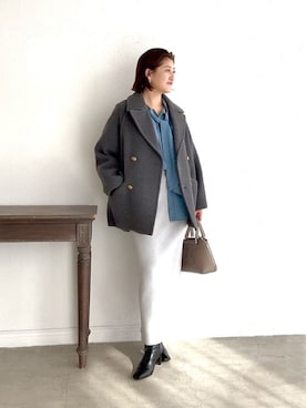 「アイテム（スカート）」を使った、shihoさん（レディース・165cm・30代）の冬コーディネート