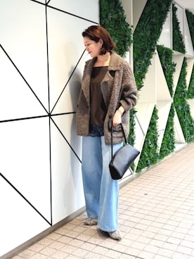 「アイテム（キャミソール）」を使った、shihoさん（レディース・165cm）の秋コーディネート