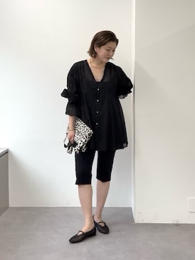 「RIVE DROITE（リヴドロワ）のアイテム（バッグ）」を使った、shihoさん（レディース・165cm）の春コーディネート