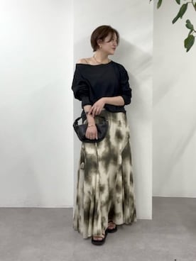 「RIVE DROITE（リヴドロワ）のアイテム（バッグ）」を使った、shihoさん（レディース・165cm）の春コーディネート