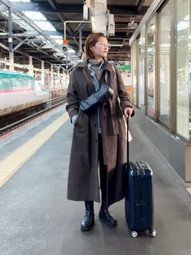 shihoさん（レディース・165cm）の冬コーディネート