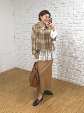 shihoさん(レディース・165cm)の秋コーディネート
