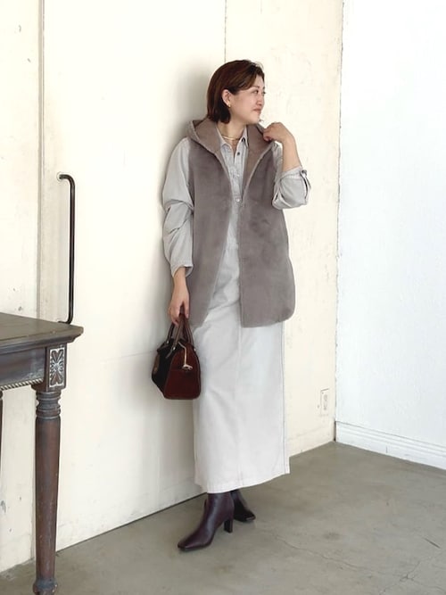 MONN×Yoshiiiiii】デニムシャツワンピース（シャツワンピース）｜RIVE