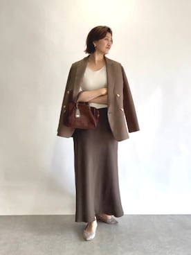「アイテム（パンプス）」を使った、shihoさん（レディース・165cm）の夏コーディネート