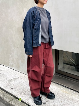 san🦔さん（レディース・158cm）の春コーディネート