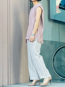 san🦔さん（レディース・158cm）の夏コーディネート