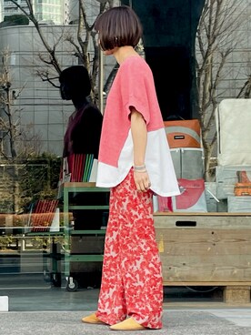 san🦔さん（レディース・158cm）の春コーディネート