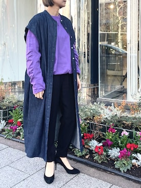 san🦔さん（レディース・158cm）の春コーディネート