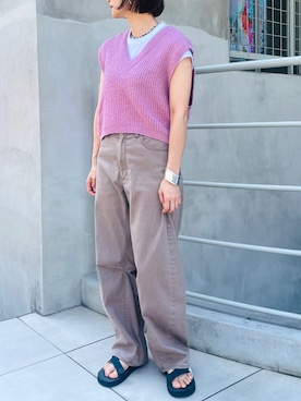 「suicoke（スイコック）のアイテム」を使った、san🦔さん（レディース・158cm）の夏コーディネート