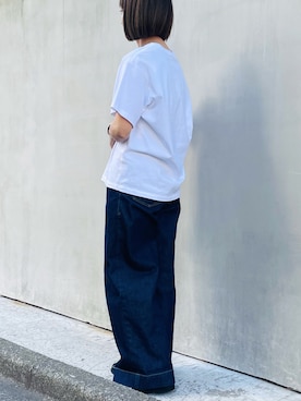 「WEEJUNS（ウィージャンズ）のアイテム」を使った、san🦔さん（レディース・158cm）の春コーディネート