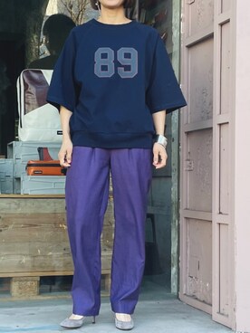 san🦔さん（レディース・158cm）の夏コーディネート