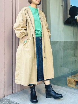 san🦔さん（レディース・158cm）の冬コーディネート