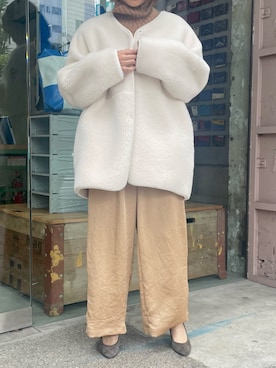 san🦔さん（レディース・158cm）の冬コーディネート