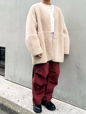 san🦔さん（レディース・158cm）の冬コーディネート