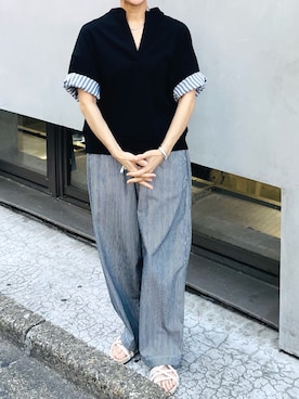 san🦔さん（レディース・158cm）の夏コーディネート