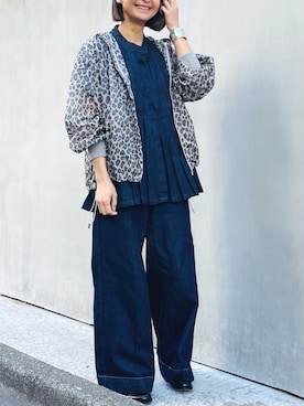 「WEEJUNS（ウィージャンズ）のアイテム」を使った、san🦔さん（レディース・158cm）の春コーディネート