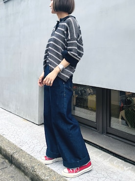 san🦔さん（レディース・158cm）の夏コーディネート