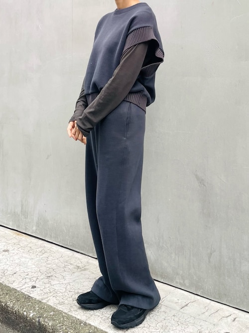 セール】ニットライクジャージーワイドイージーパンツ（その他パンツ