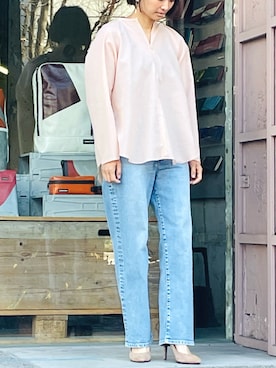 san🦔さん（レディース・158cm）の春コーディネート