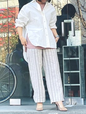 san🦔さん（レディース・158cm）の春コーディネート