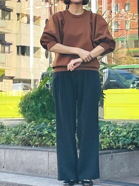 san🦔さん（レディース・158cm）の冬コーディネート